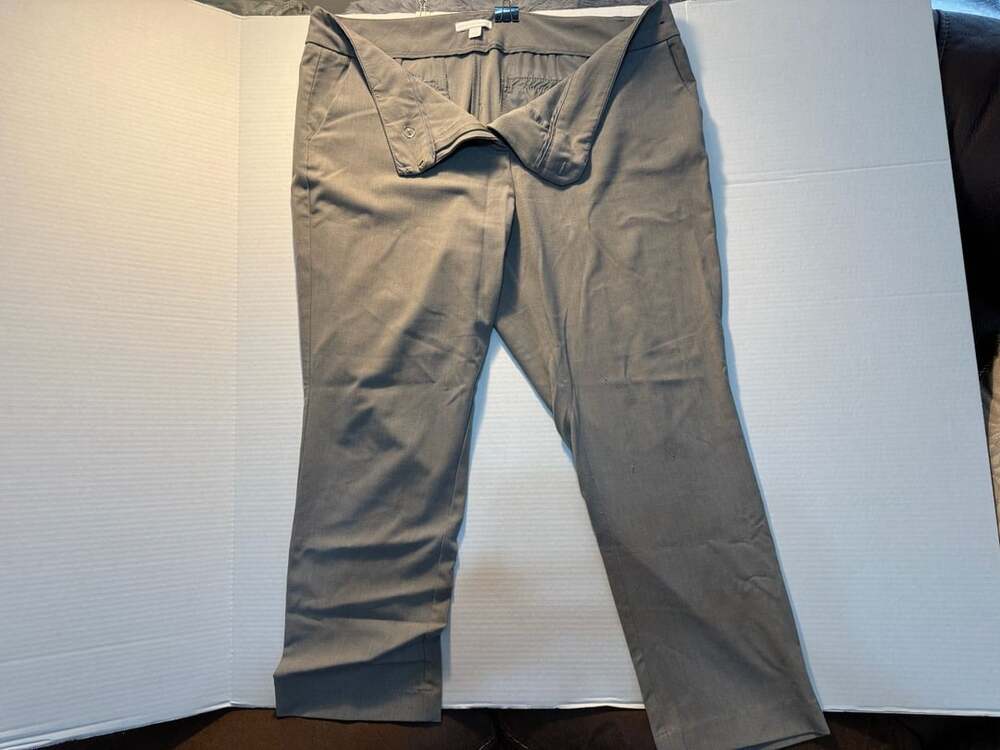 New York & Company Pants Size 16 Gray Dress Pants Work Slacks